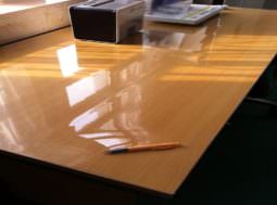 Гибкое стекло на стол толщина 0,8мм 60см х 130см