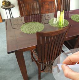Гибкое стекло на стол толщина 0,8мм 80см х 150 см