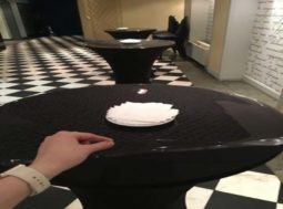 Прозрачная скатерть на круглый стол 1мм диаметр 70