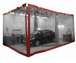 Шторы для автосервиса